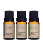 Óleo Essencial De Lavanda, Alecrim e Melaleuca Via Aroma