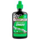 Óleo Lubrificante Finish Line Umido Wet Bike 120ml Verde