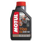 Óleo Lubrificante Motor Moto Motul 7100 20W-50 4T Sintético