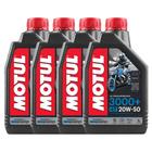 Óleo Lubrificante Motul 3000+ 20w50 Motos 4 Litros