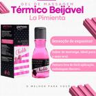 Óleo Massageador Coméstivel Beijável Para Oral Algodão Doce Aroma de Chiclete Hot 35ml La Pimienta