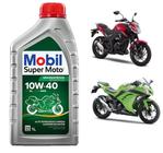 Óleo Mobil 4t Mx Semi Sintético 10w40 Ma2 Api Sl Original Kawasaki 1 Litro