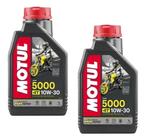 Oleo Motul 5000 10W30 Sl Sj Injeção Cb 500 Cb 600 - 2 Litros