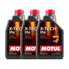 Óleo Motul X-tech Lite 5w30 Sintético Alta Potência 3 Litros