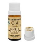 Óleo Puro Hidrossolúvel Essência Vanilla 10ml - Cia De Aroma