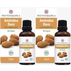 Oleo Vegetal Amendoa Doce 50ml 100% Puro Phytoterapica - 2 Unidades