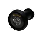 Olho Mágico Visor Para Porta 200º 34 A 58Mm Preto - Ferlock