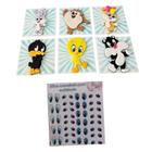 Olhos Comestiveis de Gelatina - Looney Tunes 27 Pares - Cia do Molde