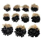 Olhos De Segurança De Plástico Preto 5-18mm Para Bonecas Brinquedos Amigurumi Kit Diy 50 100 Peças