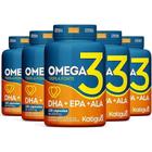 Omega 3 -1000gr Oleo de Peixe 480cap ( 5 unidades de 120capsulas)