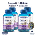 Ômega 3 1000mg 480 Caps 100% Original Catarinense Pharma Kit 4 un