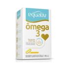 Ômega 3 1000mg equaliv fish oil 90 cap epa dha livre metais