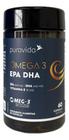 Ômega 3 Epa Dha Com Vitamina E 60 Cápsulas Puravida