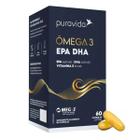 Ômega 3 EPA DHA - Puravida 60 Cápsulas