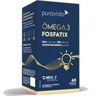 Omega 3 Fosfatix - Com Fosfatidilserina - 60 Capsulas Softgel - Pura Vida