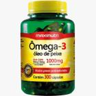 Ômega 3 - Óleo De Peixe 1000mg - 300 Cápulas Maxnutri