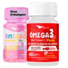 Ômega 3 Peixinho 33 EPA 22 DHA Family Global Suplementos 120 Cápsulas