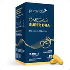 Ômega 3 Super DHA 60 Cápsulas Pura Vida