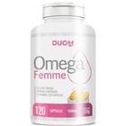 Omega Femme 120 CAP - Óleo de Prímula, Borragem, Linhaça e Vitamina- Duom