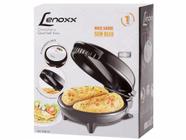 Omeleteira Elétrica Lenoxx Preta - Gourmet Inox 110v/127v