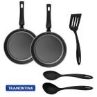 Omeleteira Tramontina Antiaderente 20cm Starflont1 E Espatula