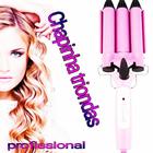 Ondulador Profissional Triondas Chapinha prancha cabelo