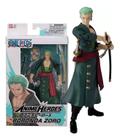 One Piece Anime Heroes Boneco Deluxe 16 cm Articulado Roronoa Zoro  Bandai/Sunny
