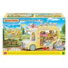 Ônibus Arco-Íris Jardim da Infância Sylvanian Families Epoch