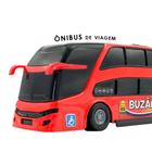 Ônibus Brinquedo de Viagem Pequeno Buzão - Vermelho