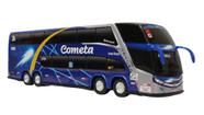 Ônibus Brinquedo Miniatura Cometa 1800Dd G7 - Escala 1/43