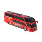 Ônibus Bus Buzão Realista C/ 2 Andares Grande 41cm - Carrinho Infantil/Colecionar - BS Toys