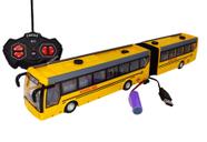 Ônibus Escolar com Som e Luz - City Service - Amarelo - 1:20 - Yes Toys -  superlegalbrinquedos