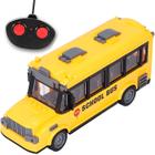 Ônibus Escolar com Som e Luz - City Service - Amarelo - 1:20 - Yes Toys -  superlegalbrinquedos