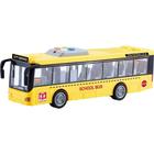 Ônibus Escolar com Som e Luz - City Service - Amarelo - 1:20 - Yes