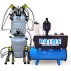 Ordenhadeira Balde ao Pé Bv 600 Litros com Motor 2 Cv e 2 Conjuntos Duplos para 4 Vacas