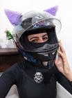 Orelhas de gato para capacete moto