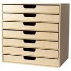 Organizador 7 Gavetas Folha A4 Router 33x23x33 Mdf