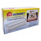 Organizador Acrimet Para Gaveta Grande 24 X 8 X 5,5Cm Caixa Com 4 Pecas