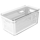 Organizador Clear Fresh Com Cesto 30X15x13cm 5 Litros - Ou