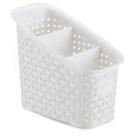 Organizador com 3 divisôes multiuso rattan branco - nitron