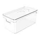 Organizador com Tampa Clear - 5L - Transparente - Ou