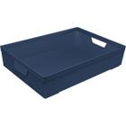 Organizador de Armário Multiuso Decorativo Juta Azul 11,5 L - Jaguar