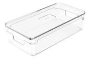 Organizador De Armários Cozinha Clear 30x15 X7cm Com Tampa - OU