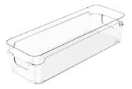 Organizador De Armários Multiuso Cozinha Clear 30 X 10 X 7cm - OU