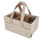 Organizador de berçário para bebês Diaper Caddy Teddy Sherpa Oat - Teddy Caddy