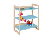 Organizador de Brinquedo 3 Prateleiras Tema Infantil Varias Cores Colore 750