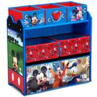 Organizador de brinquedos Delta Children Disney Mickey Mouse 6 Bin