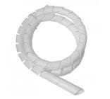 Organizador De Fios Cabos Espiral 3/4 5 Mts Branco