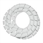 Organizador de Fios e Cabos 12mm x 50m Branco 5322 Sforplast