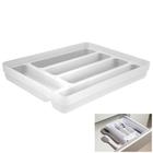 Organizador De Gavetas Divisor Porta Talheres Multiuso Cozinha Logic - OL 600 Ou